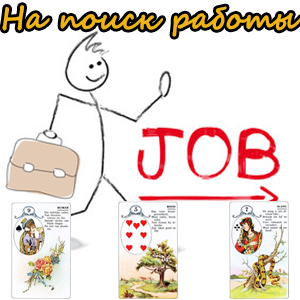 гадание онлайн на поиск работы